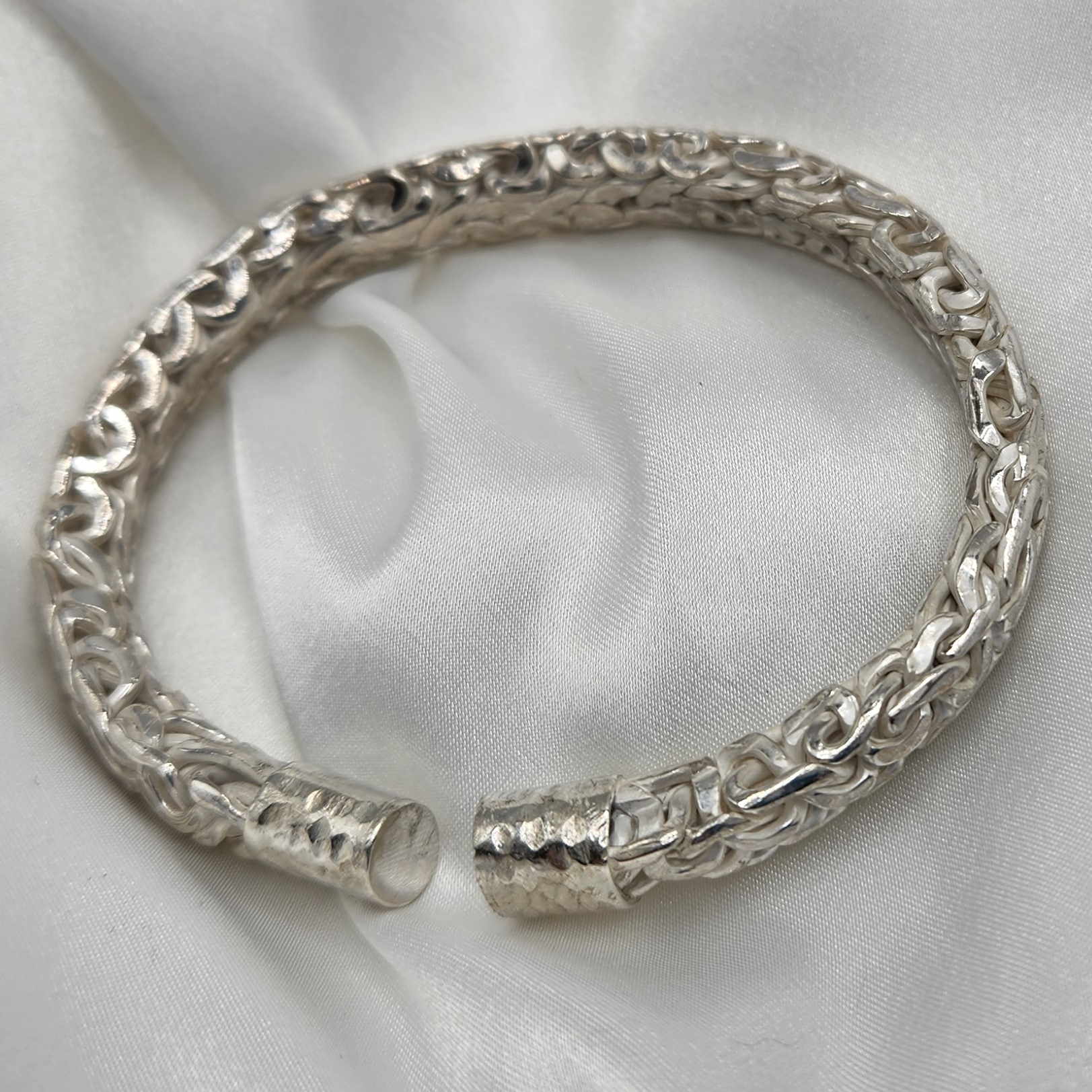 Hand-Made Sterling Silver Bracelet