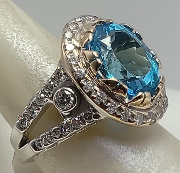 diamond topaz ring - Image 2