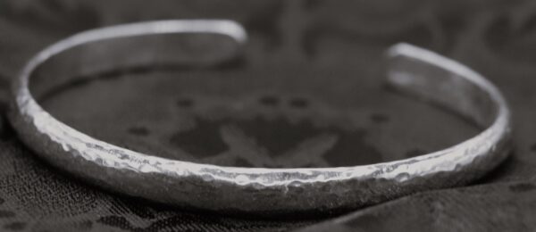 sterling silver cuff bracelet - Image 4