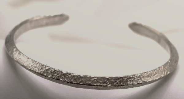 sterling silver cuff bracelet - Image 2